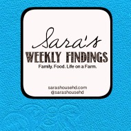 Sara’s Weekly Findings