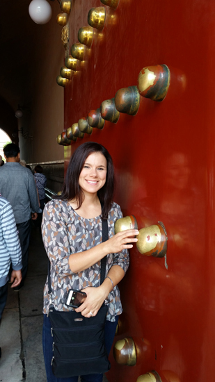 Baggallini at Forbidden City in Beijing, China