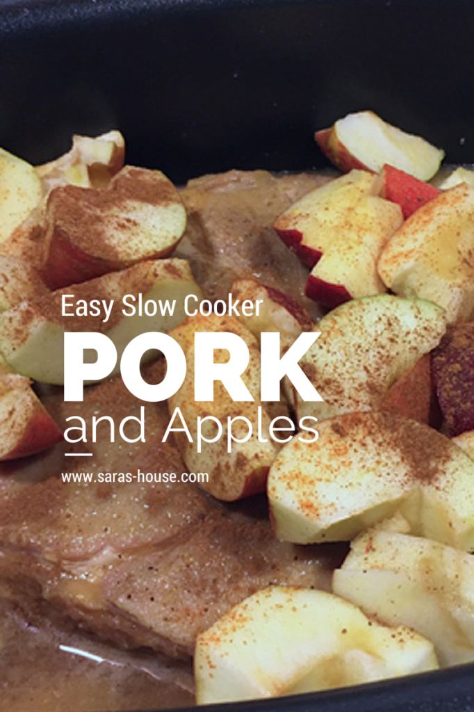 Easy Slow Cooker Pork & Apples