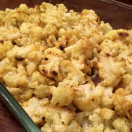 Family Favorites-Holiday Side Dishes:  Roasted Cauliflower