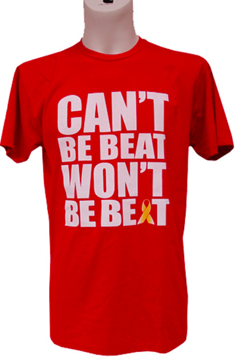Can't Be Beat Won't Be Beat #teamjack #teamjackfoundation #childhoodcancerawarenessmonth